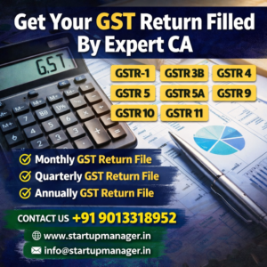 Get Your GST Return Filled By Expert CA
