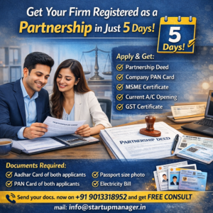 Partnership Firm Registration