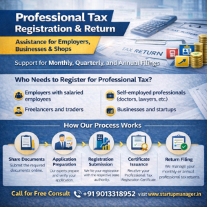 Professional Tax Registration & Return