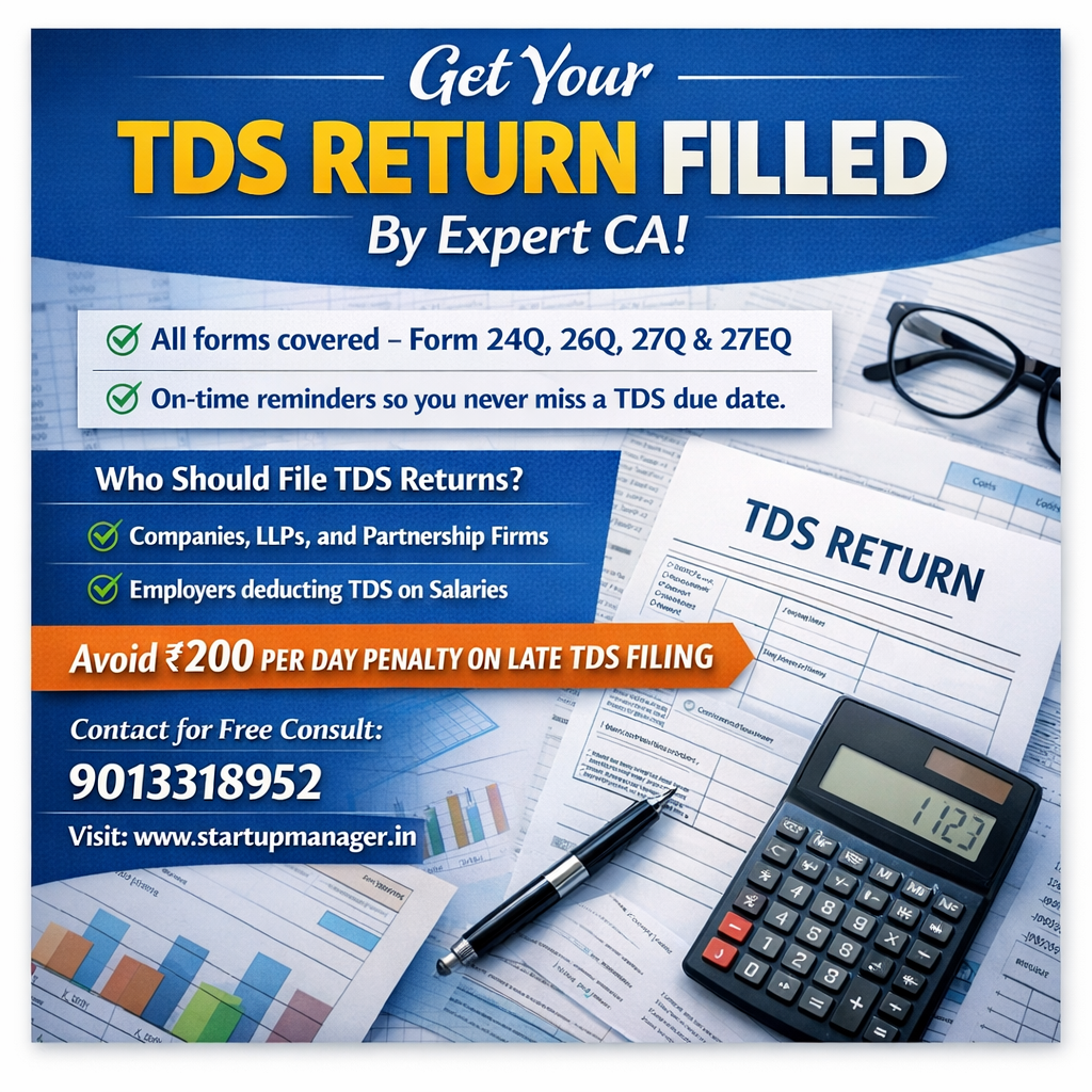 Tds Return Example TDS Return Filing FY 2026-27 | New IT Act 2025 | Form 24Q & 26Q