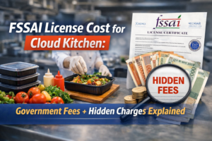 FSSAI License Cost for Cloud Kitchen