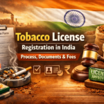 Tobacco license registration process in India